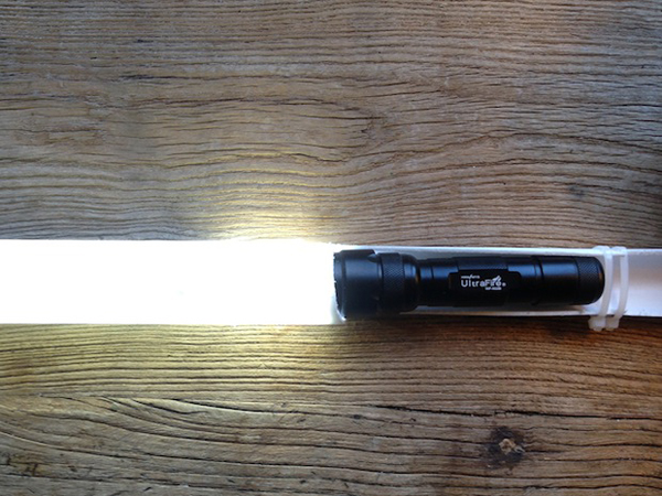 DIY光剑，超实用LED人像柔光灯具