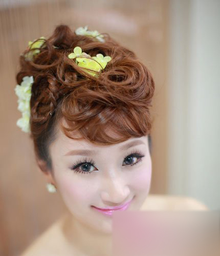 2013最新新娘发型 尽显韩式唯美风情