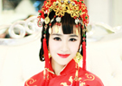 中式婚礼造型 中式发型演绎新娘古典韵致
