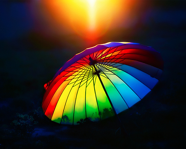 绚丽的彩虹色摄影作品欣赏