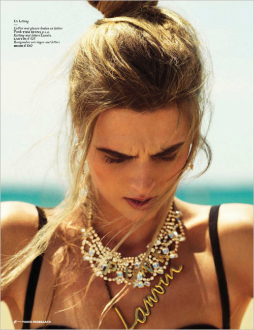 荷兰版《Vogue》2013八月号摄影大片