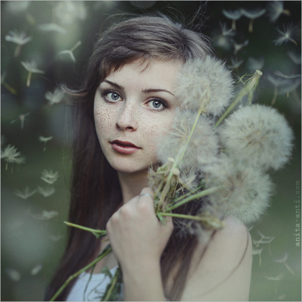 乌克兰女摄影师AnitaAnti：坠入童话梦境的森女人像