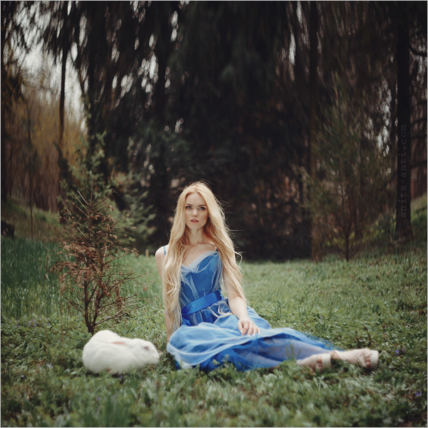 乌克兰女摄影师AnitaAnti：坠入童话梦境的森女人像