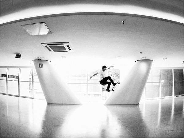 玩转极限运动类写真 滑板高手的创意摄影