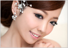 韩式优雅风新娘造型 精致妆容彰显新娘气质