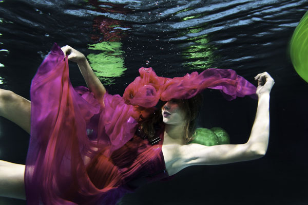 7幅美丽的水下人物摄影欣赏