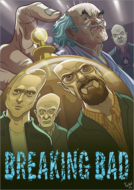 绝命毒师（Breaking Bad）人物角色插画欣赏