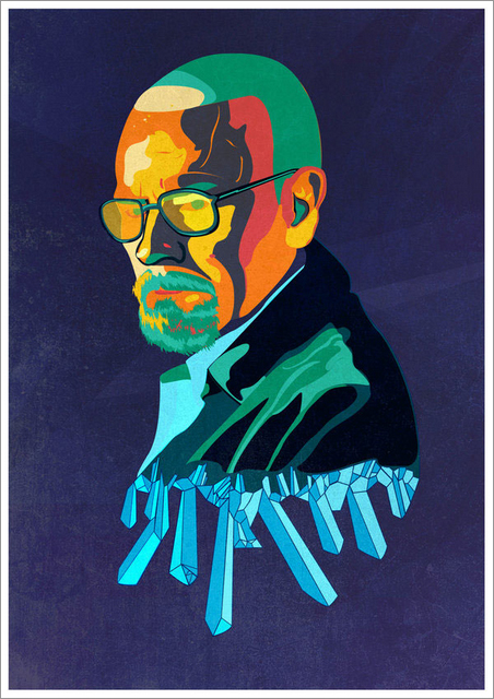 绝命毒师（Breaking Bad）人物角色插画欣赏