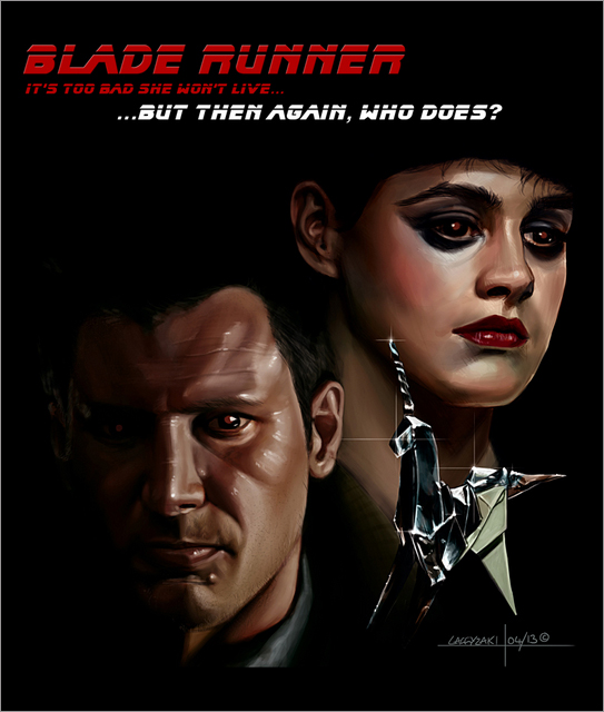 科幻电影银翼杀手(Blade Runner)插画欣赏