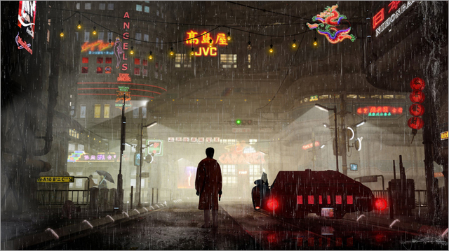 科幻电影银翼杀手(Blade Runner)插画欣赏