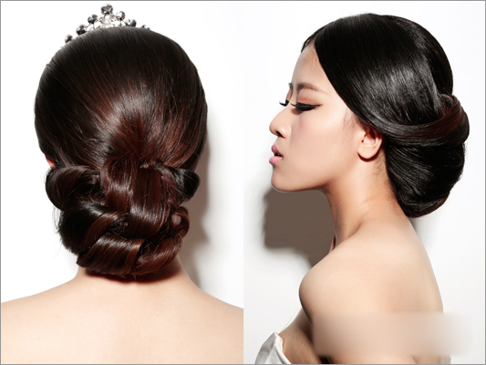 韩式新娘造型 发型步骤