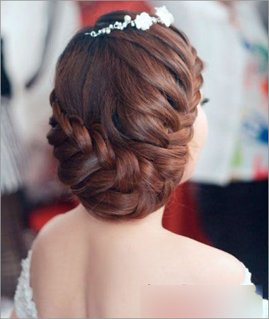 韩式新娘发型 新娘编发造型设计