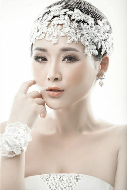 韩式新娘造型图片