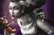最新影楼资讯新闻-Medusa Thedollmaker 万圣节的女巫插画作品设计欣赏