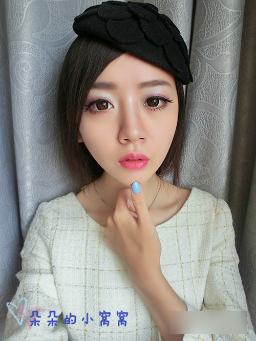 韩式彩妆化妆效果图