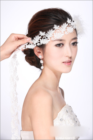 韩式新娘发型图解