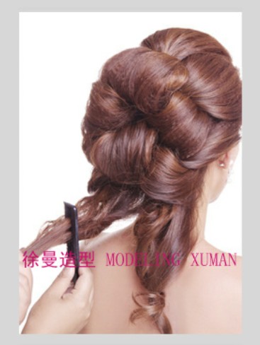 韩式新娘发型步骤教程