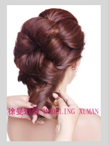 韩式新娘发型步骤教程