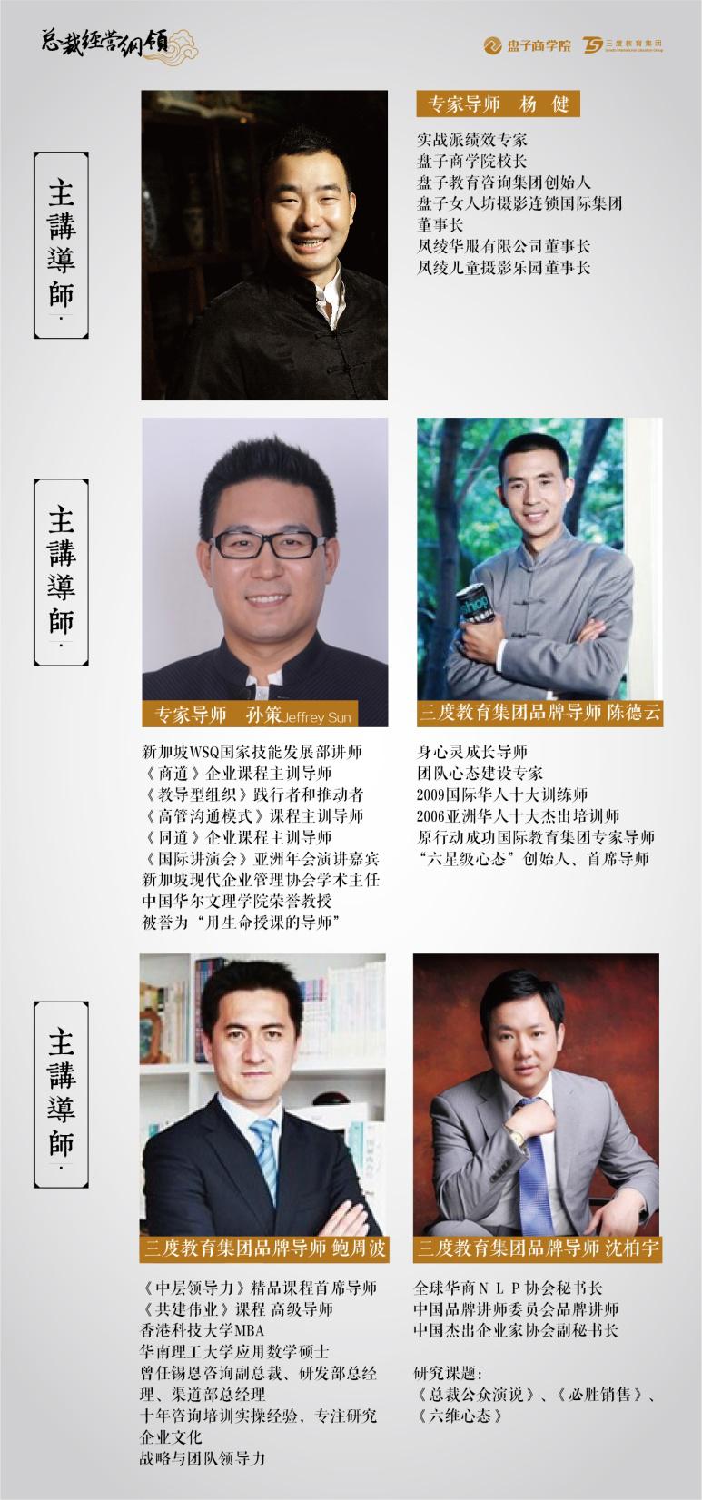 盘子商学院《总裁经营纲领》