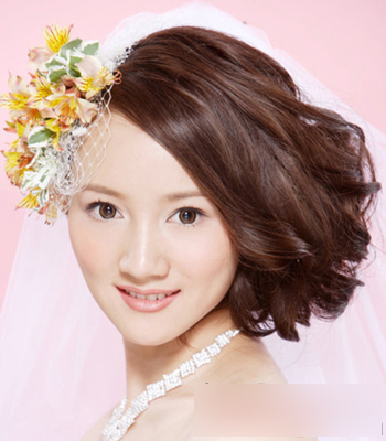 韩式新娘发型 彰显女性柔和之美