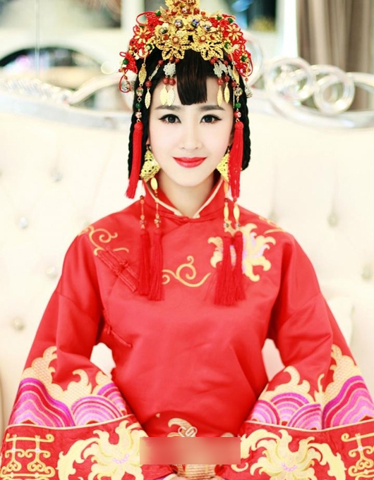 传统中式新娘造型