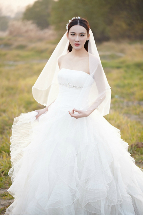 最美新娘照片婚纱照图片