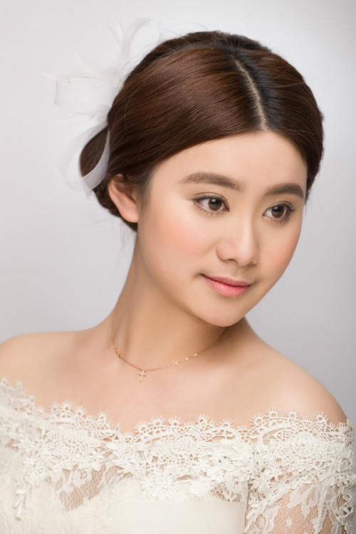 韩式新娘妆容造型