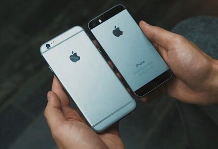iPhone 6与iPhone 5S背部对比