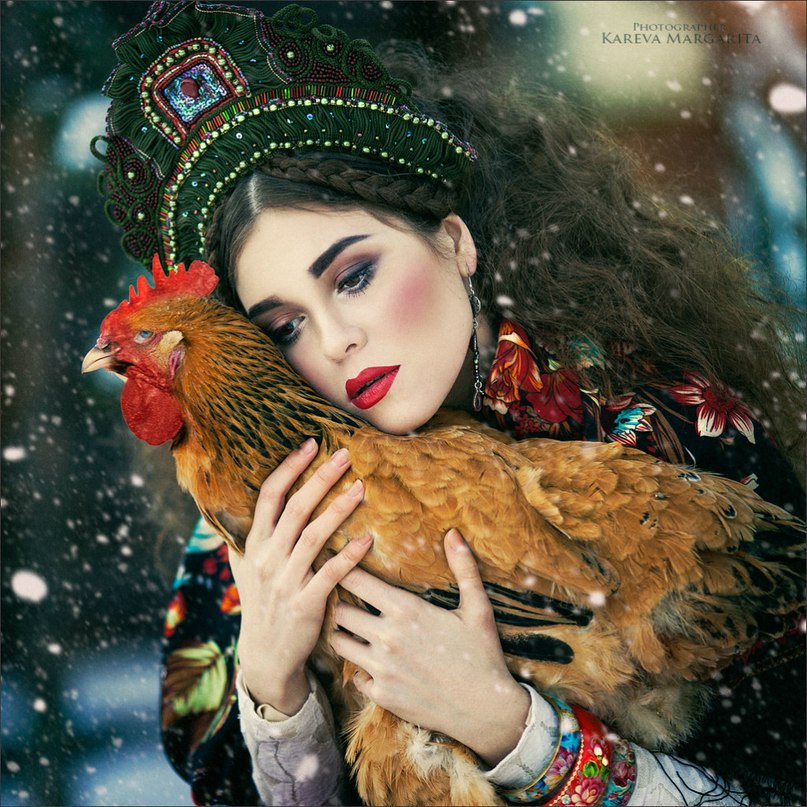 俄罗斯摄影师的童话色彩梦幻人像摄影作品