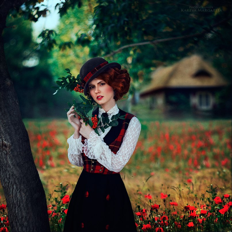 俄罗斯摄影师的童话色彩梦幻人像摄影作品