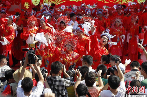 最新影楼资讯新闻-英国媒体：独生子女政策改变中国婚礼