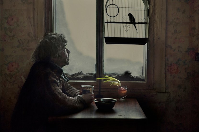 俄罗斯摄影师作品展示地球上孤独的人