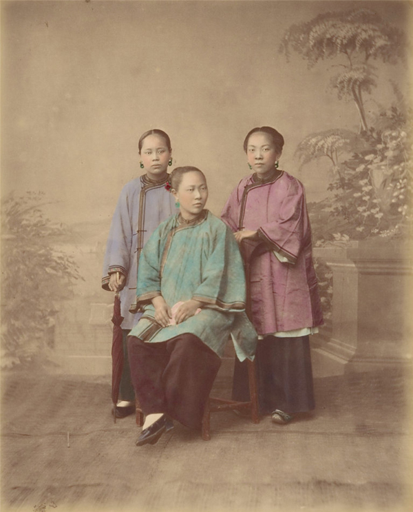 尘封的光阴旧事 百年前的中国彩色肖像