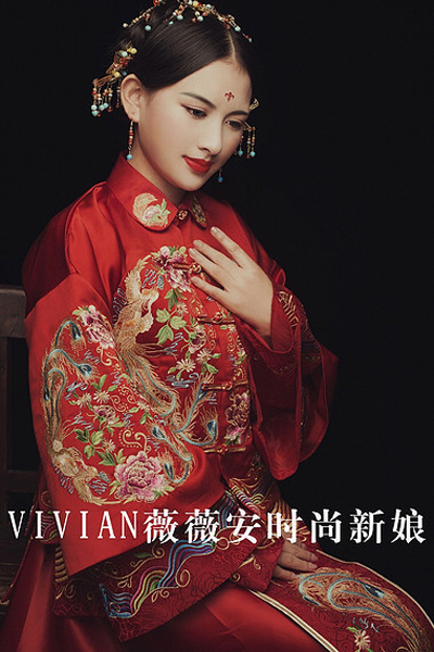古典韵味 多款中国新娘造型欣赏