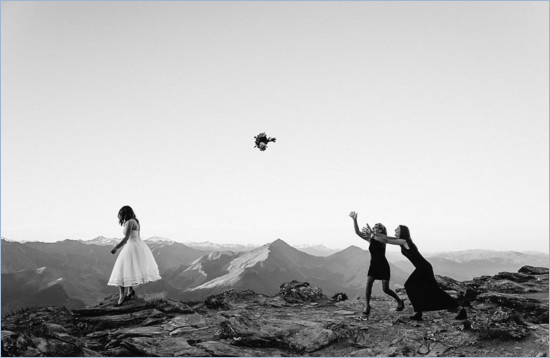 新西兰摄影师拍唯美雪山婚纱照 美出新高度