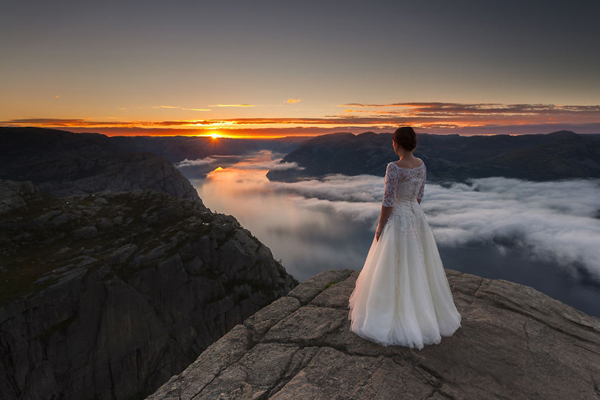 旅行摄影 选一个仙境般的地方拍婚纱照