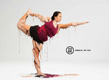 最新影楼资讯新闻-融化你的脂肪：YOBK高温瑜伽广告