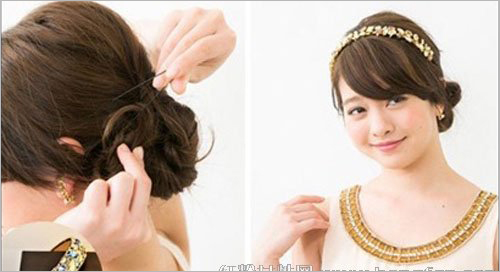 韩式*新典雅气质新娘发型步骤 打造韩国精致优雅的新娘