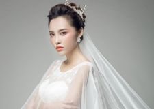 最新影楼资讯新闻-超级美腻的新娘头纱造型 打造迷人仙女气质
