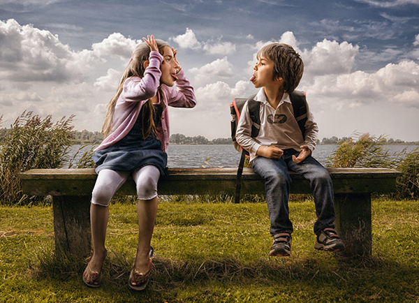 荷兰摄影师Adrian Sommeling的超现实创意儿童摄影