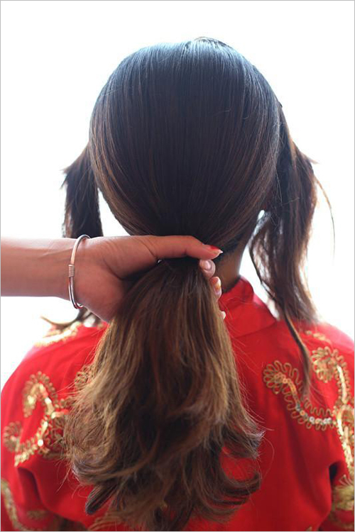 发型教学 美美哒秀禾新娘发型教程