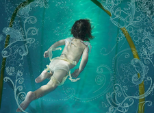最新影楼资讯新闻-摄影师Zena Holloway水下儿童摄影：海洋童话