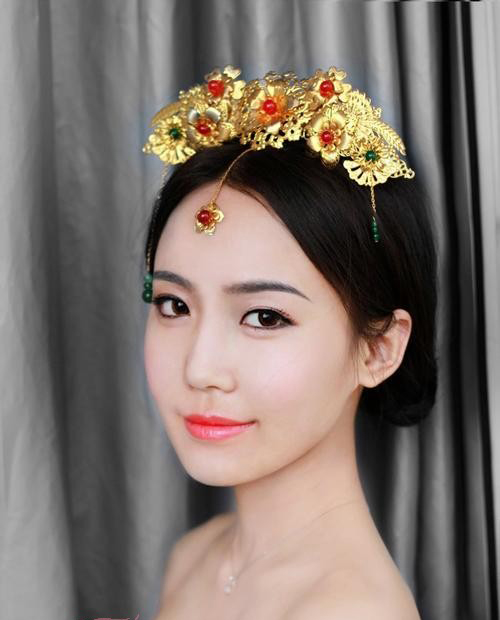 中式古典唯美新娘妆教程 感受古典文化的韵味