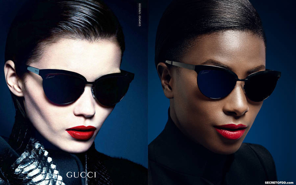 黑人模特重新演绎***品牌时尚大片 轰动时尚摄影界