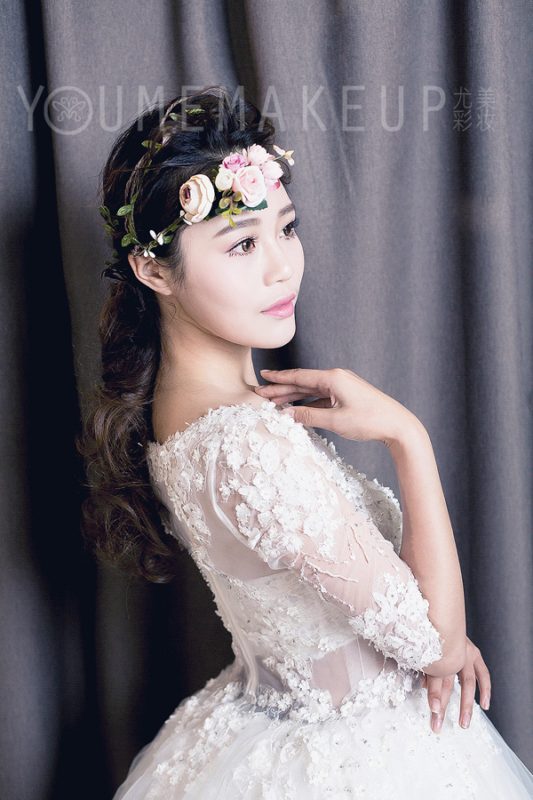韩式小清新新娘发型 展现清纯可爱的美