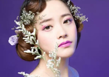 最新影楼资讯新闻-复古味道的韩式手推波纹新娘造型