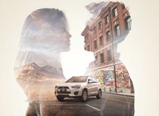 最新影楼资讯新闻-三菱汽车平面广告：驱动你的世界
