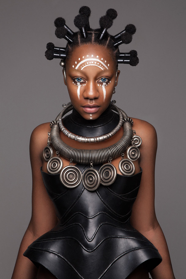 非洲的时尚文化 伦敦摄影师Luke Nugent的时尚肖像摄影