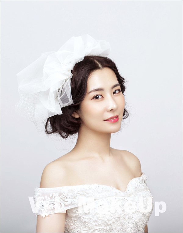 不同风格的韩式新娘造型 缔造唯美女神范