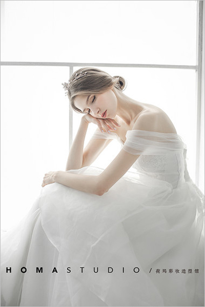 无瑕白色纯净系新娘造型 倾心演绎温婉恬静风